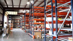 The building currently holds approximately 2,300 stocked spare part line items. The building currently holds approximately 2,300 stocked spare part line items.