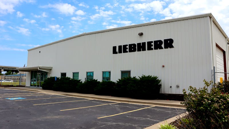 Liebherr USA, Co. invests in Kansas City location to become spare parts warehouse.