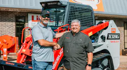 The 10,000th TL 12R2 model, was shipped to Takeuchi dealer Bennet Equipment & Supply and sold to Scott Childress of SEC Construction in Greenville, South Carolina.