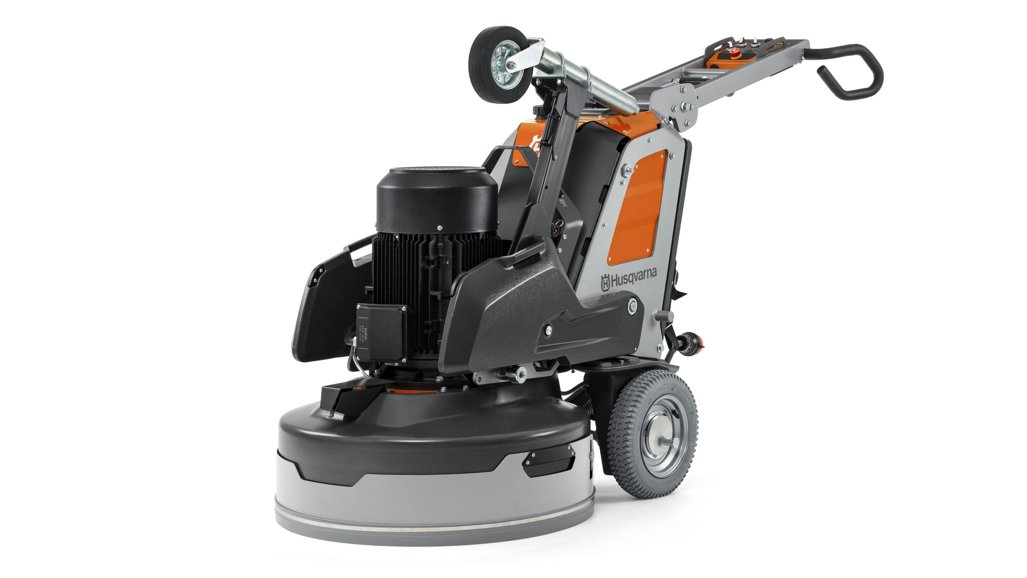 Husqvarna model PG 8 large floor grinder.