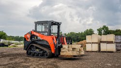 The SVL50x undercarriage suspension has the mid-rollers suspended by torsion axles. The SVL50x undercarriage suspension has the mid-rollers suspended by torsion axles.