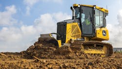 SmartGrade Integrated on 550 P Tier Small Dozer. SmartGrade Integrated on 550 P Tier Small Dozer.