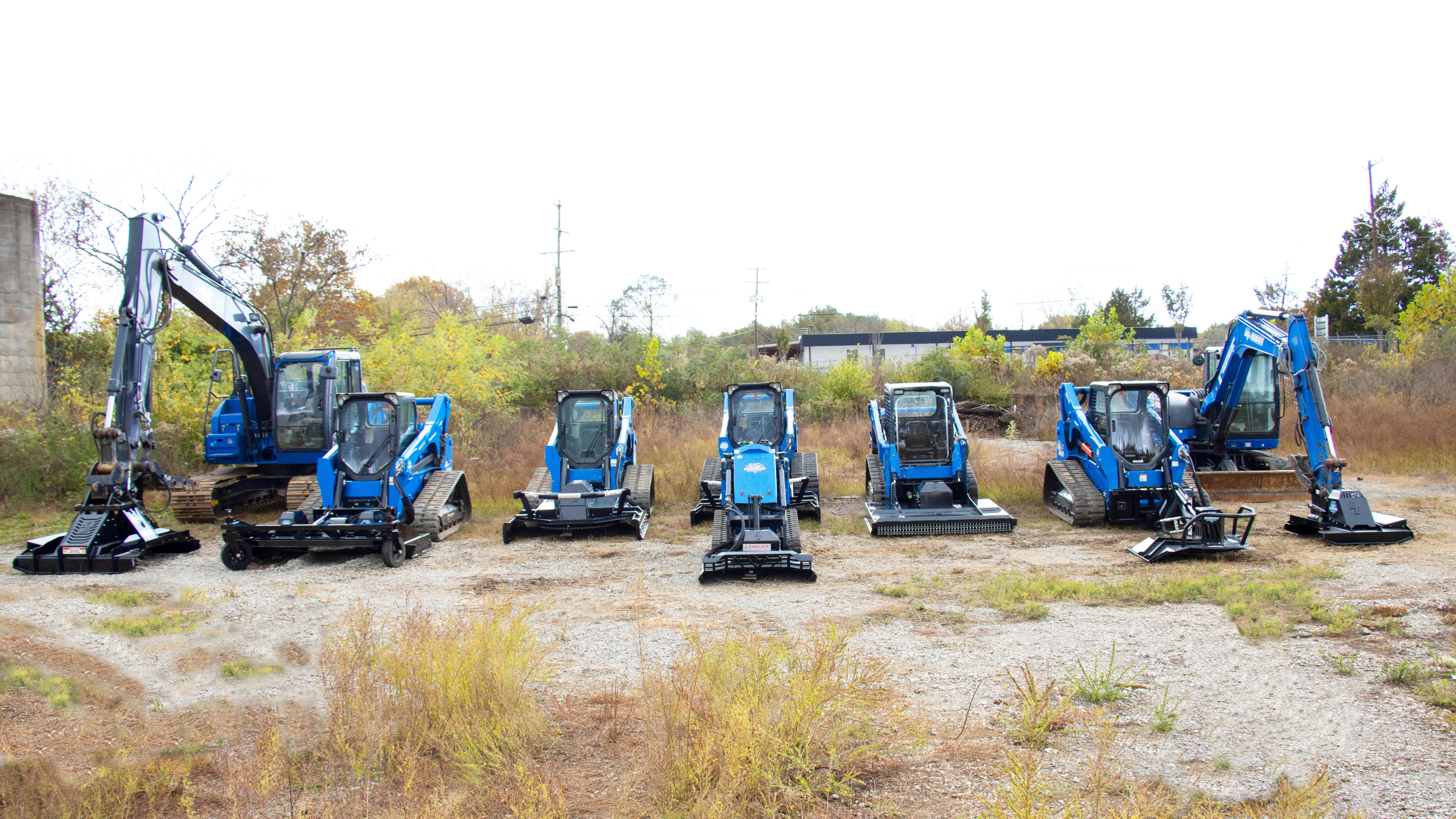 The line is compatible with skid steers, compact track loader, mini skid steers, excavators and mini excavators.