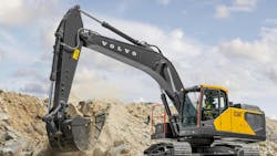 Volvo EC260 replaces the Volvo EC250 excavator. Volvo EC260 replaces the Volvo EC250 excavator.