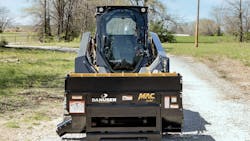 Front view of the MAC bucket. Front view of the MAC bucket.