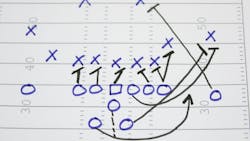 Trick plays are fun, but they only work if your blocking and tackling are excellent; you have to know the basics. Trick plays are fun, but they only work if your blocking and tackling are excellent; you have to know the basics.