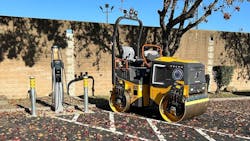 The Volvo DD25 Electric compactor will help Yolo County achieve sustainability goals. The Volvo DD25 Electric compactor will help Yolo County achieve sustainability goals.