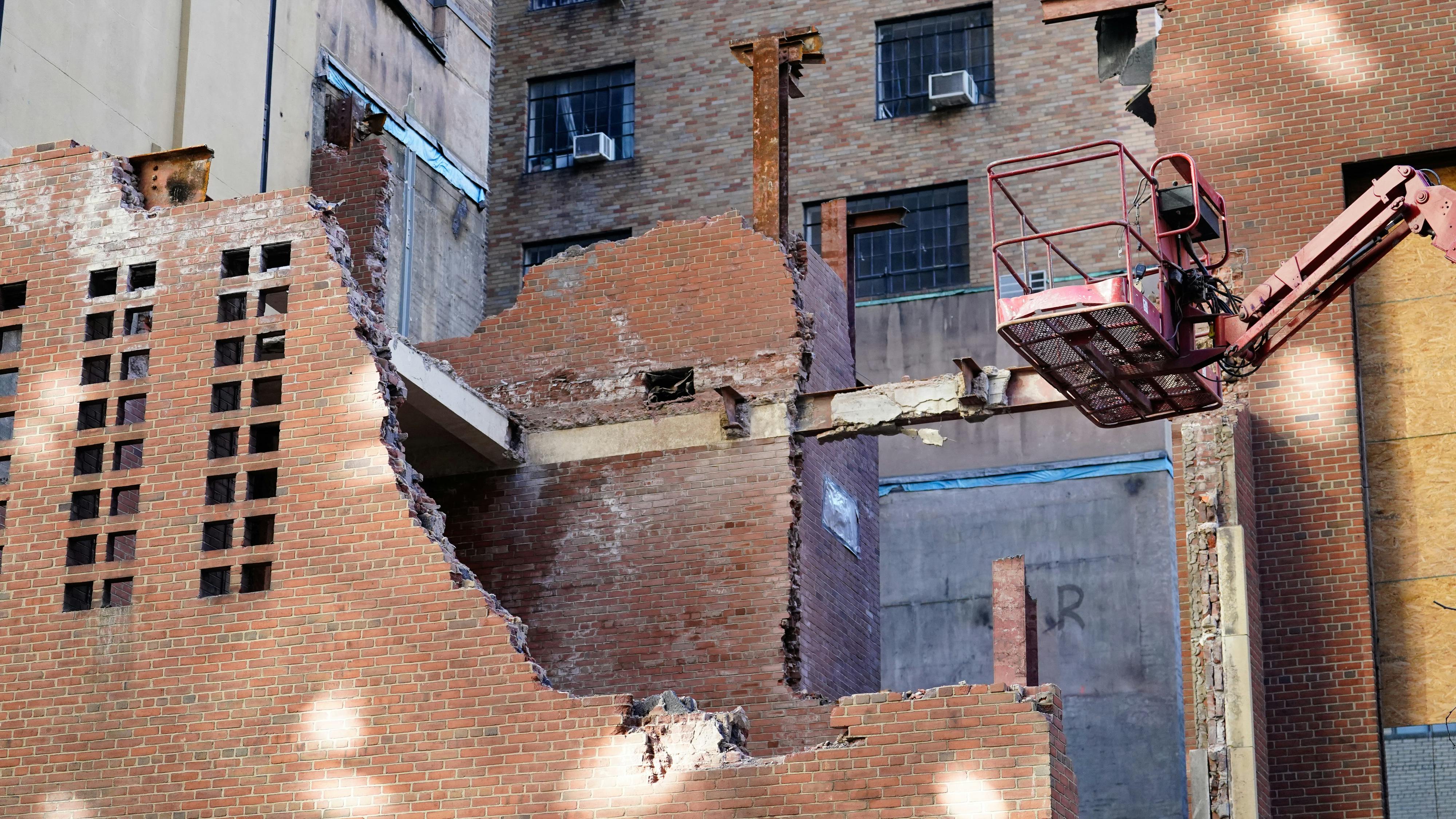 The scene of a fatal accident at a construction site on E. 35th St. in Manhattan, the former site of the Community Church of New York, is pictured Friday, Dec. 13, 2024 in New York City.