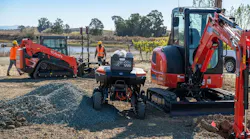 The KATR supporting material transportation on site.
