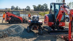 The KATR supporting material transportation on site. The KATR supporting material transportation on site.