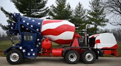 Advance Challenger concrete mixer truck measures 150 inches high, 101 inches wide, and 367 inches long, Advance Challenger concrete mixer truck measures 150 inches high, 101 inches wide, and 367 inches long,