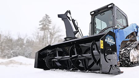 Blue Diamond Attachments Heavy Duty Snow Blower.