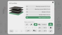 Screen view of ACEpro displaying road layers. Screen view of ACEpro displaying road layers.