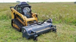 Loftness Flail Mower Attachment for Skid Steers Loftness Flail Mower Attachment for Skid Steers