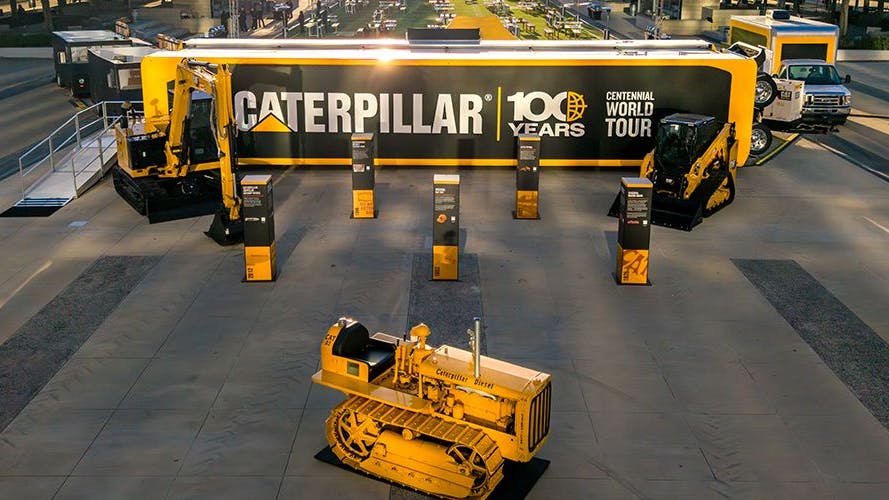 Caterpillar 100 year anniversary