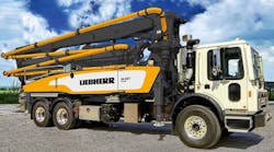 Liebherr concrete pump Liebherr concrete pump