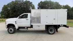 The single-axle lube truck from Elliot, a Stellar Industries brand. The single-axle lube truck from Elliot, a Stellar Industries brand.