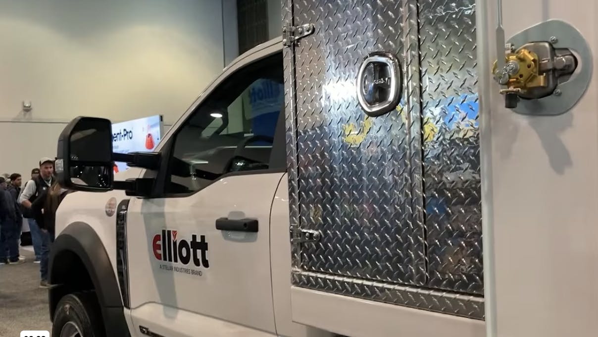 Elliott mini lube truck