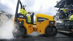 The CT430 vibratory roller. The CT430 vibratory roller.
