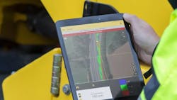 BOMAG handheld display BOMAG handheld display