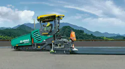 Vogele asphalt paver