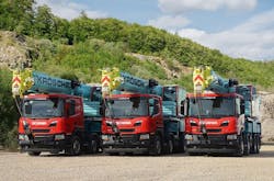 Flexible and economical Krösche takes delivery of three further Liebherr LTF 1045-4.1 truck-mounted cranes Flexible and economical Krösche takes delivery of three further Liebherr LTF 1045-4.1 truck-mounted cranes
