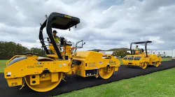 Echelon Mode allows for closer, more efficient tandem rolling.