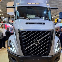 VNR’s Core exterior trim is black, with the grille in matte and gloss surfaces. Three-piece steel bumper is designed for quick replacement in part or whole if damaged. An optional and brighter Edge level has chromed trim, including the bumper. VNR’s Core exterior trim is black, with the grille in matte and gloss surfaces. Three-piece steel bumper is designed for quick replacement in part or whole if damaged. An optional and brighter Edge level has chromed trim, including the bumper.