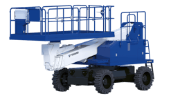 Line of eight mobile elevating work platforms from Tadano include the AS63HD, with a platform capacity of 2,200 pounds with 10 workers. Line of eight mobile elevating work platforms from Tadano include the AS63HD, with a platform capacity of 2,200 pounds with 10 workers.