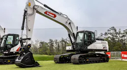 Bobcat excavator