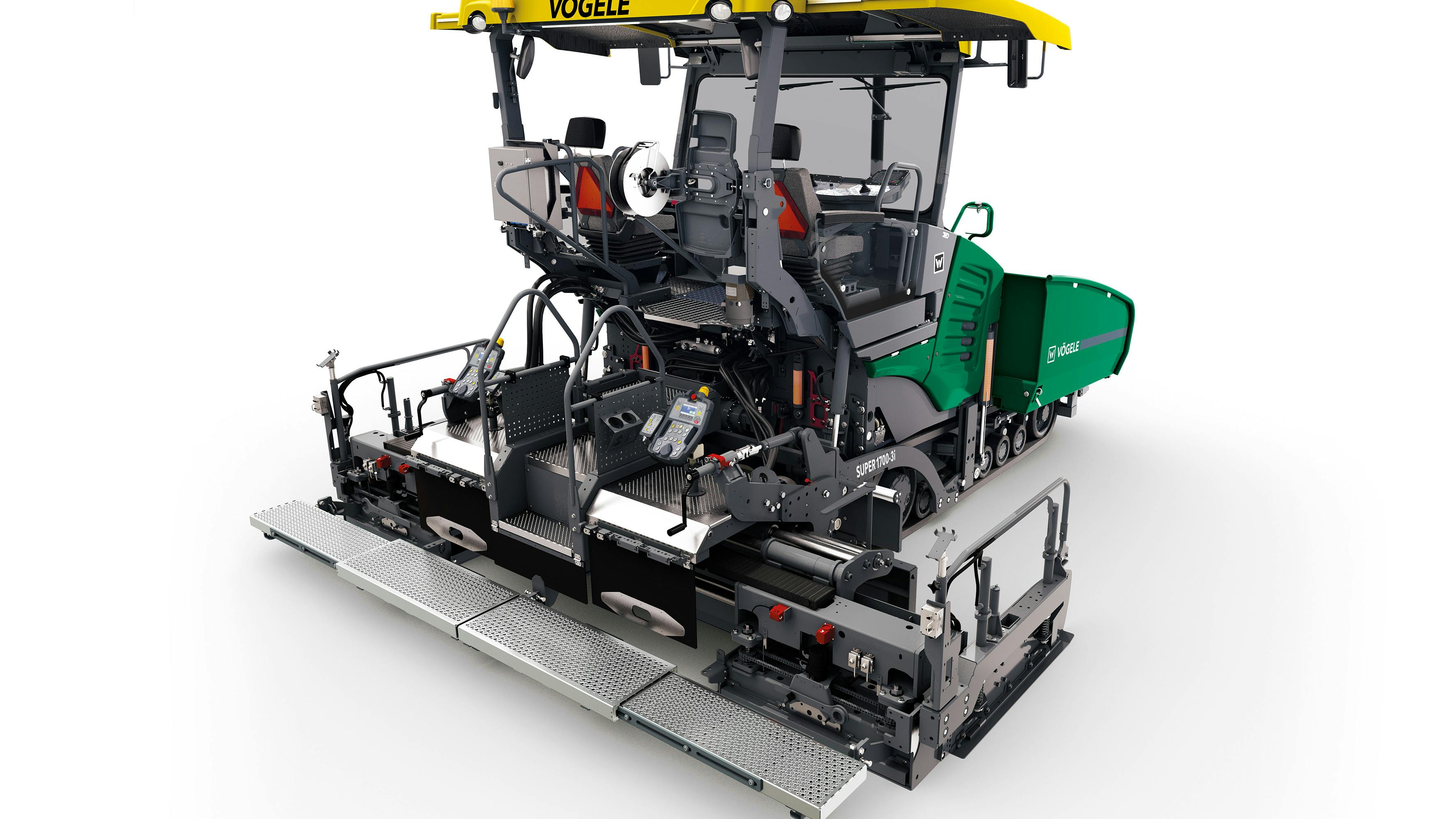 VR 500 screed is for the Super 1700-3i and Super 1703-3i asphalt pavers.