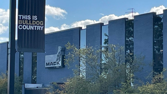 The Mack truck manufacturing plant on Monday, Oct. 9, 2023, in Lower Macungie, Pennsylvania.