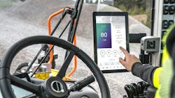 Load Assist machine control offers on-board weighing, operator coaching, and tire pressure monitoring. Load Assist machine control offers on-board weighing, operator coaching, and tire pressure monitoring.