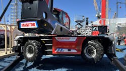 Manitou hydrogen prototype Manitou hydrogen prototype