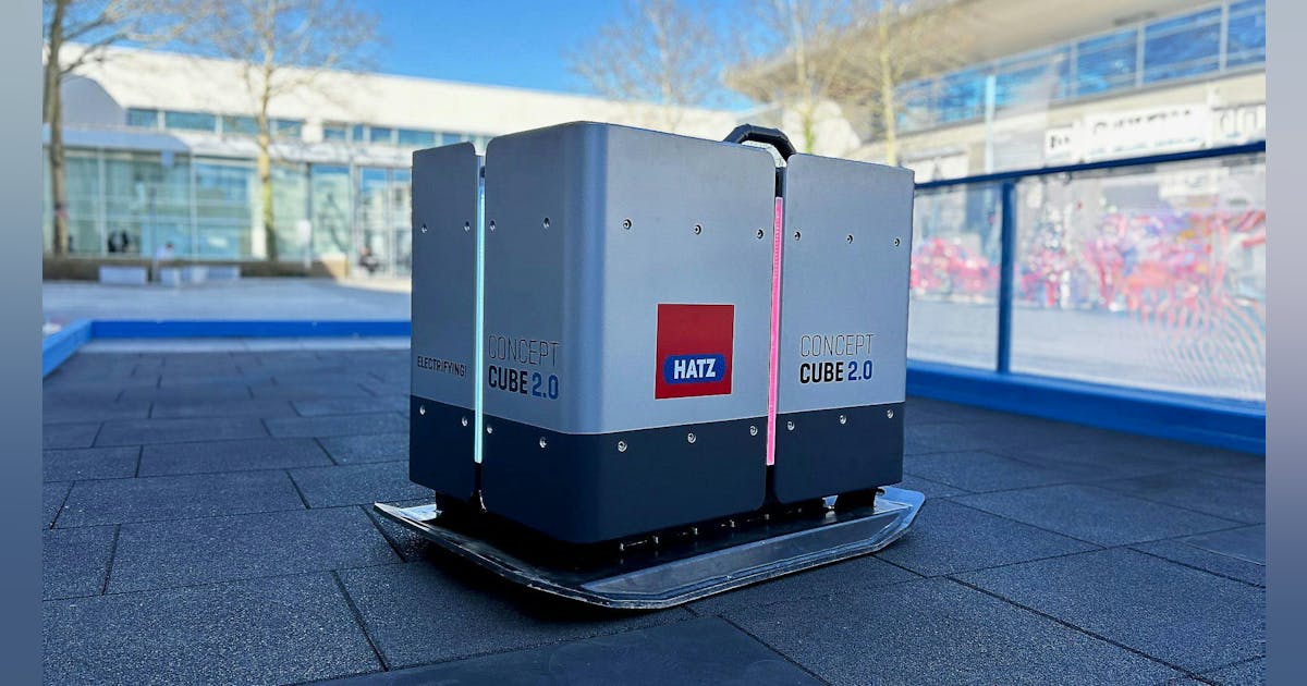 Hatz Remote Plate Compactor Demo | Construction Equipment