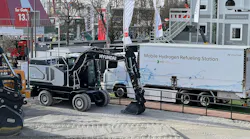 Hyundai hydrogen excavator
