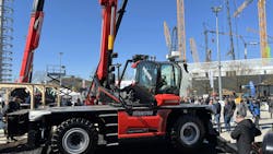 Manitou rotating telehandler Manitou rotating telehandler