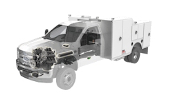 Under-hood air compressors help preserve a truck’s cargo-carrying space without compromising on air power. VMAC Underhood 70 provides up to 70 cfm at 100 psi and offers a 100% duty cycle. Under-hood air compressors help preserve a truck’s cargo-carrying space without compromising on air power. VMAC Underhood 70 provides up to 70 cfm at 100 psi and offers a 100% duty cycle.