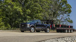 Ford’s Super Duty trucks include the F-450 pickup whose main emphasis is on heavy towing. F-series pickup and cab-chassis models from Classes 1 to 7 claim perennial high sales. Ford offers gasoline, diesel, electric and hybrid gasoline-electric powertrains in various models.