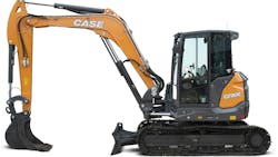 Case CX90E excavator. Case CX90E excavator.