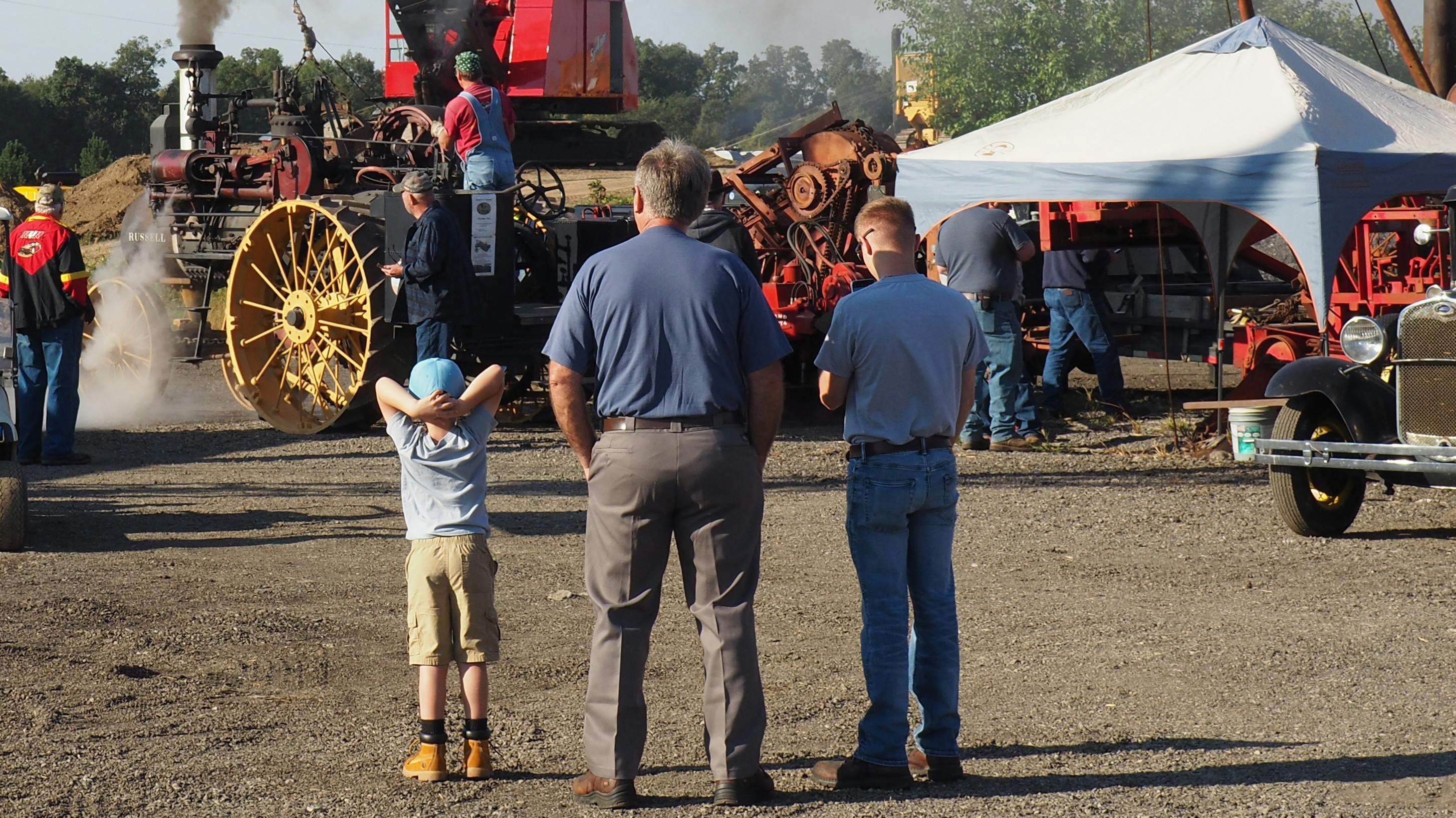 A penny for your thoughts, young man. Old-equipment shows aren&rsquo;t just for adult enthusiasts; they help expose kids of all ages to the marvels of antique machinery and give them an education about it in hopes of nurturing long-term interest toward equipment industry careers.