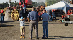 A penny for your thoughts, young man. Old-equipment shows aren’t just for adult enthusiasts; they help expose kids of all ages to the marvels of antique machinery and give them an education about it in hopes of nurturing long-term interest toward equipment industry careers.