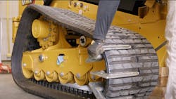 Material is included that provides a information about rubber tracks. Material is included that provides a information about rubber tracks.