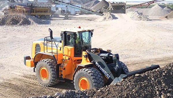 Hyundai loader