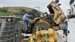 Three points of contact Three points of contact