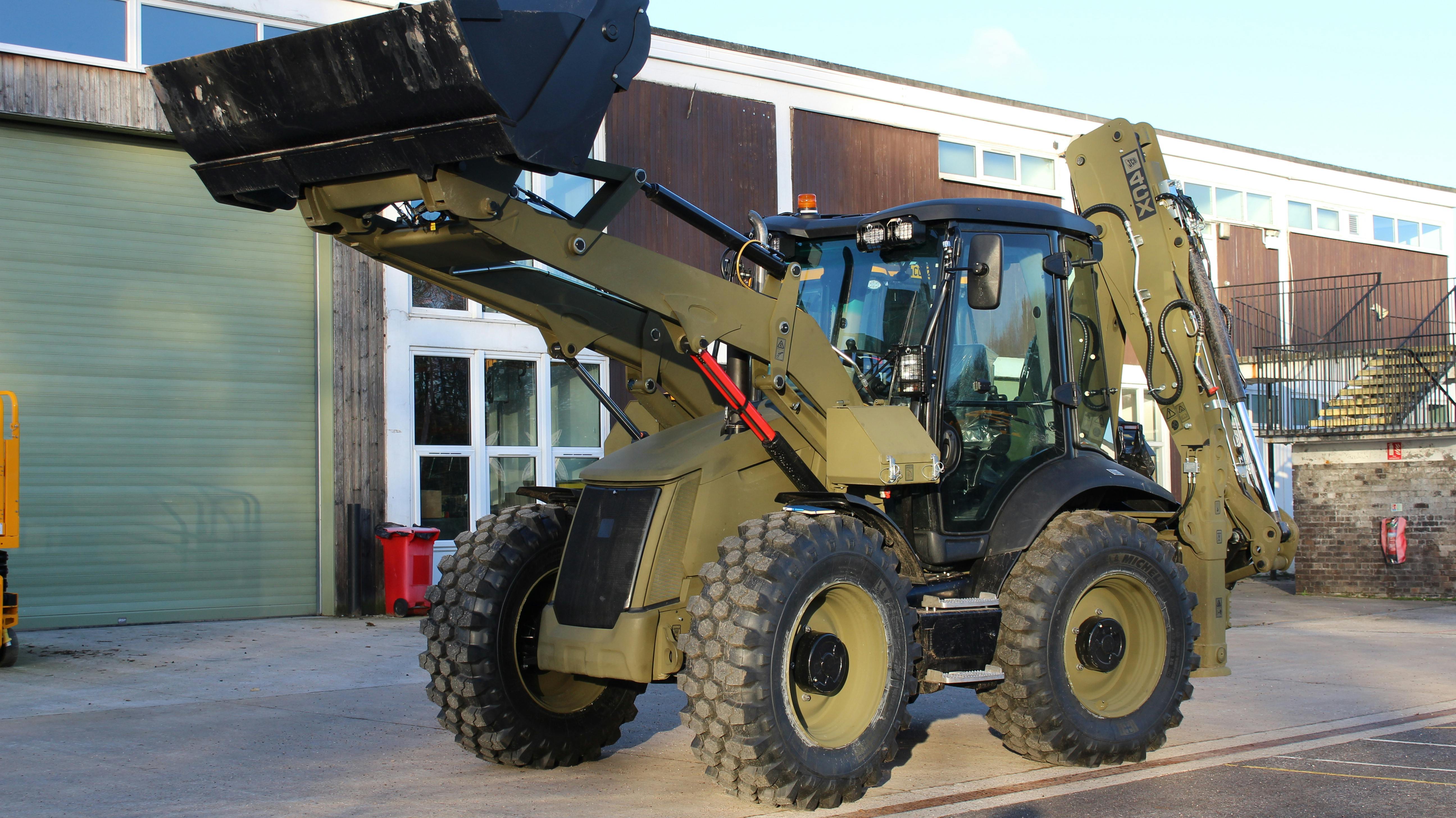 JCB 4CX backhoe loader