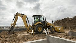 The 440 is Caterpillar’s second-largest backhoe loader with 115 net horsepower and a maximum operating weight of 29,321 pounds. The advanced hydraulic system provides full lifting and digging forces at any engine speed, matches hydraulic performance to attachment specifications, and allows programming of loader bucket kickout and return-to-dig. The 440 is Caterpillar’s second-largest backhoe loader with 115 net horsepower and a maximum operating weight of 29,321 pounds. The advanced hydraulic system provides full lifting and digging forces at any engine speed, matches hydraulic performance to attachment specifications, and allows programming of loader bucket kickout and return-to-dig.