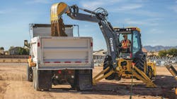 John Deere offers five backhoe models, from the 310 G Tier to the 710 P Tier. The 68-horsepower 310 G Tier is a budget-friendly machine ideal for rental houses and owner-operators. It has a basic operator station and 4-speed synchromesh transmission. The 710 P Tier has 110 horsepower and PowerShift transmission with five forward and three reverse gears. John Deere offers five backhoe models, from the 310 G Tier to the 710 P Tier. The 68-horsepower 310 G Tier is a budget-friendly machine ideal for rental houses and owner-operators. It has a basic operator station and 4-speed synchromesh transmission. The 710 P Tier has 110 horsepower and PowerShift transmission with five forward and three reverse gears.
