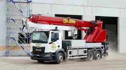 Böcker truck crane