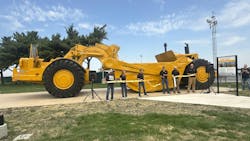 Kelly is a wheeled tractor scraper built in Decatur, Illinois. Kelly is a wheeled tractor scraper built in Decatur, Illinois.